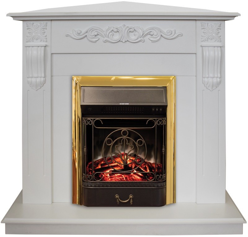 Камин Dominica Corner WT c Majestic S Lux