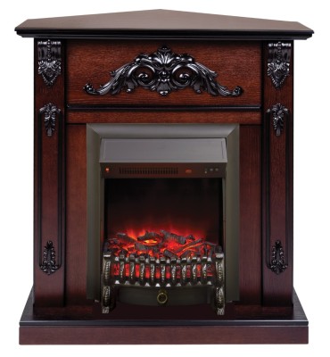 Камин электрический RealFlame Anita Corner (угловой) AO с Fobos Lux S BL