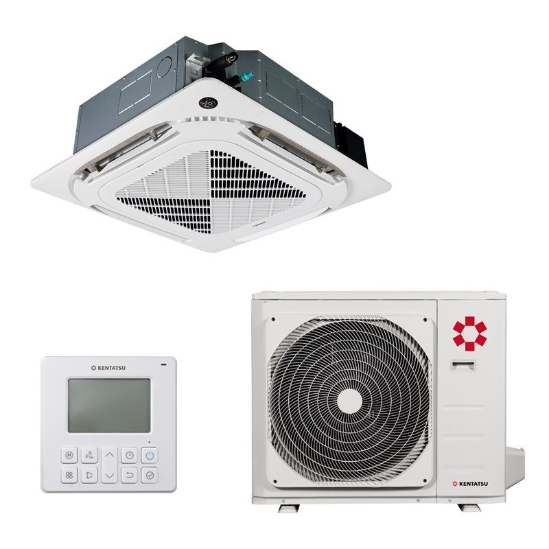 Kentatsu KSVT105HFAN3R/KSUR105HFAN3/-40/KPU95-DR кассетный кондиционер