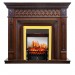 Каминокомплект Royal Flame Alexandria - махагон коричневый антик с очагом Fobos FX M Brass
