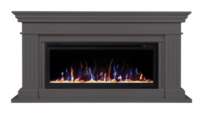 Камин электрический RealFlame Ontario 42 GR с очагом Saphir 42