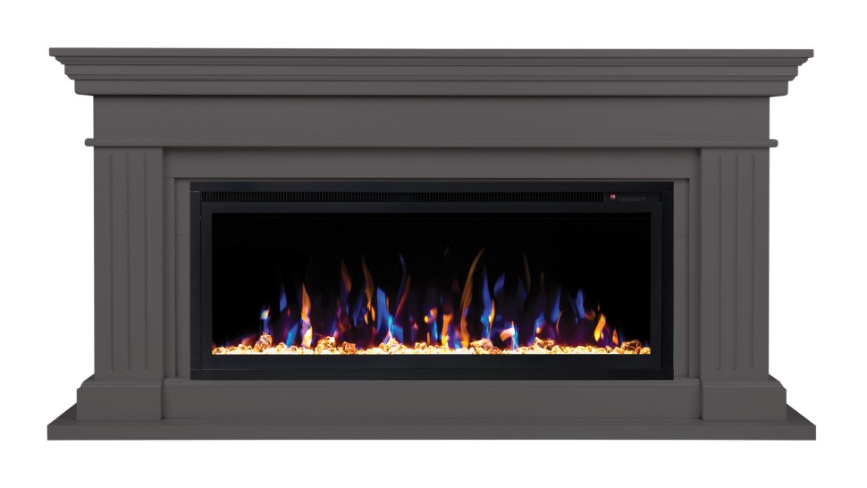 Камин Ontario 42 GR с очагом Saphir 42