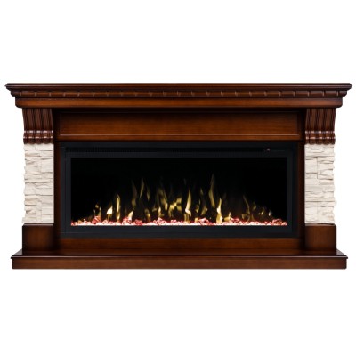 Камин электрический RealFlame Michigan 50 AO с очагом Saphir 50