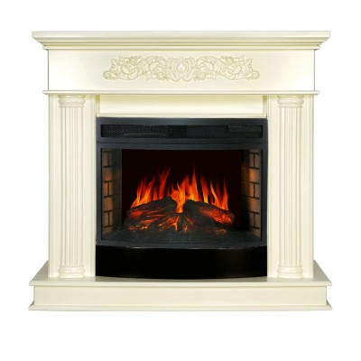 Каминокомплект Royal Flame Gloria - Слоновая кость с очагом Dioramic 25 LED FX