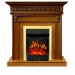 Каминокомплект Royal Flame Valletta - Орех с очагом Majestic FX Brass