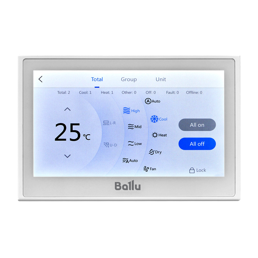 Ballu Machine BLC_WGC (1х64) пульт управления групповой проводной