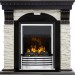 Каминокомплект Dimplex Dublin - Венге / Сланец белый с очагом Flagstaff