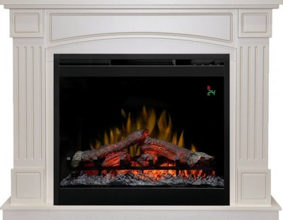 Каминокомплект Dimplex Boston - Алебастр с очагом Symphony 26'' DF2624-L