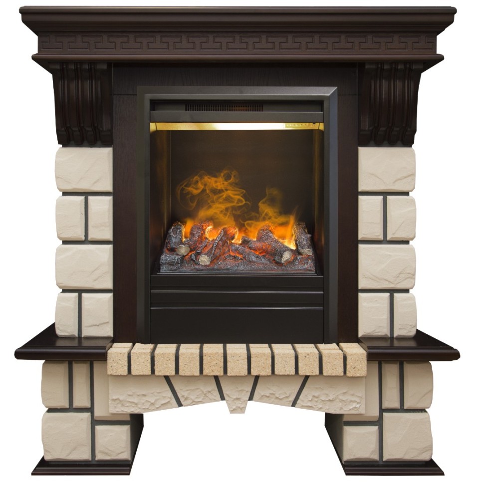 Камин Stone AO с Olympic 3D