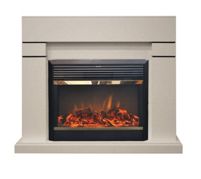 Камин электрический RealFlame Lindelse 26 WT с Moonblaze Lux BL S