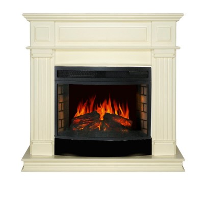 Каминокомплект Royal Flame Atlanta - Слоновая кость с очагом Dioramic 25 LED FX