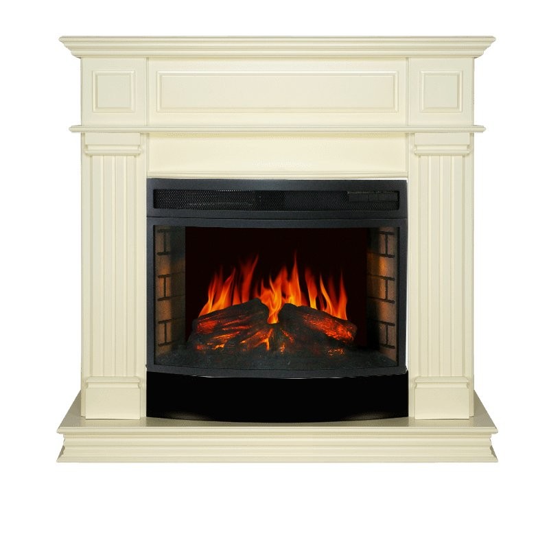 Каминокомплект Royal Flame Atlanta - Слоновая кость с очагом Dioramic 25 LED FX