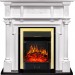 Каминокомплект Royal Flame Oxford - Белый с очагом Majestic FX Brass
