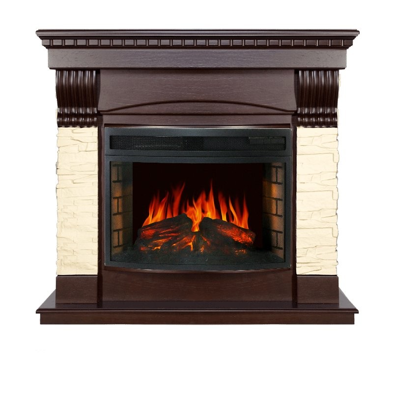 Каминокомплект Royal Flame Denver - Темный дуб с очагом Dioramic 25 LED FX