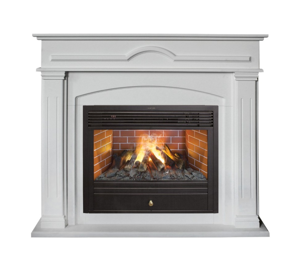 Камин Mirra 26 WT с Novara 26 3D