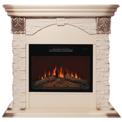 Камин электрический RealFlame Dublin LUX WT c очагом Kendal 24