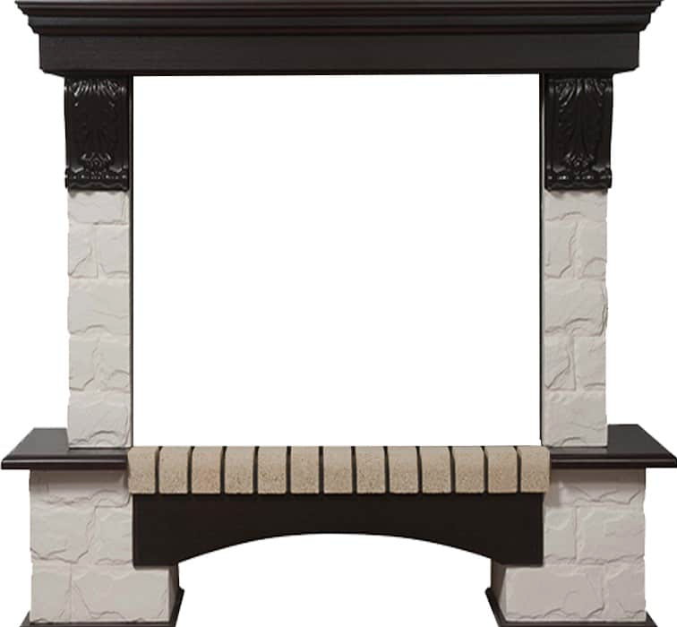 Портал Electrolux Forte 25S камень белый, шпон темный дуб