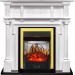 Каминокомплект Royal Flame Oxford - Белый с очагом Majestic FX M Brass