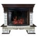 Портал электрокамина Royal Flame Pierre Luxe Dioramic 33W FX камень белый/темный дуб