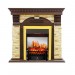Каминокомплект Royal Flame Dublin - Темный дуб / Сланец с очагом Fobos FX M Brass