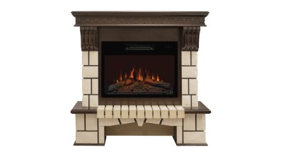 Камин электрический RealFlame Stone 24 AO c очагом Kendal 24