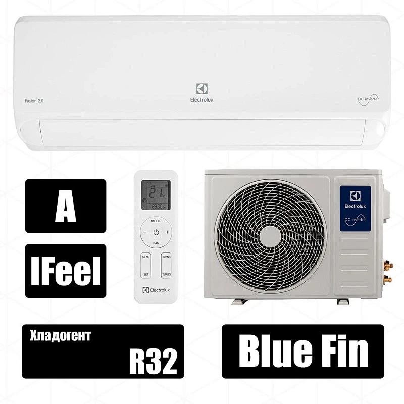 Electrolux EACS/I-09HFW/N8 FUSION WAVE Super DC инверторный кондиционер