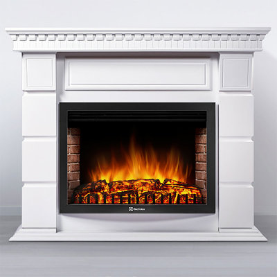 Electrolux Elegante 25 белый с очагом EFP/2520LS