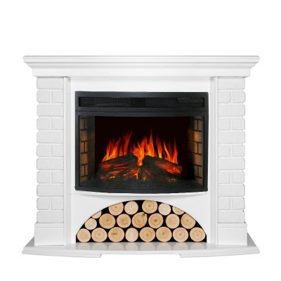 Каминокомплект Royal Flame Village - Белый с очагом Dioramic 25 LED FX