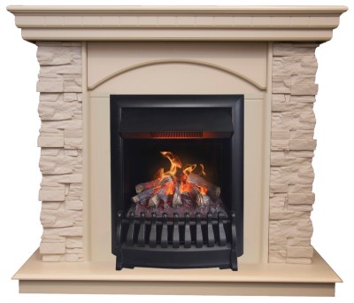 Камин электрический RealFlame Elford WT с Oregan 3D