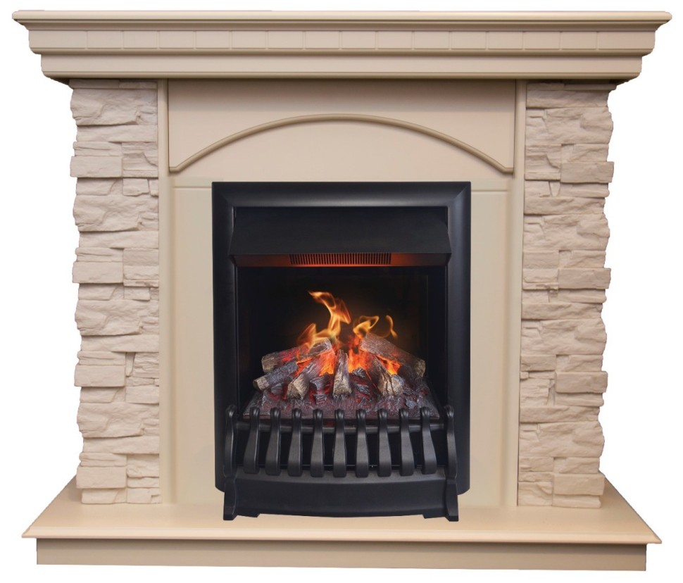Камин Elford WT с Oregan 3D