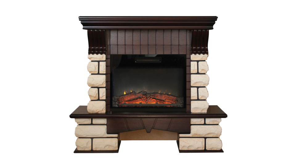 Камин Kavkaz 25,5/24 AO c очагом Kendal 24