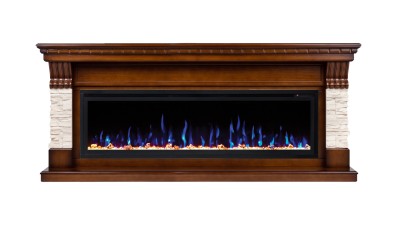 Камин электрический RealFlame Michigan 60 AO с очагом Saphir 60