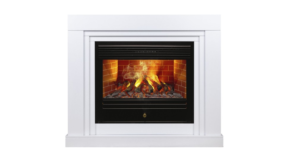 Камин Stanley 26 WT с очагом Novara 26 3D