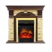 Каминокомплект Royal Flame Dublin - Темный дуб / Сланец с очагом Majestic FX Brass