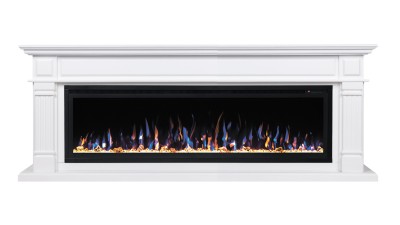 Камин электрический RealFlame Islandia 60 WT с очагом Saphir 60