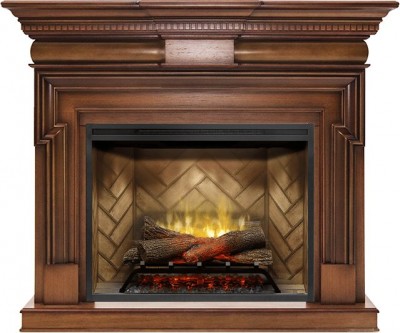 Каминокомплект Royal Flame Torino - Орех с очагом Revillusion RBF30