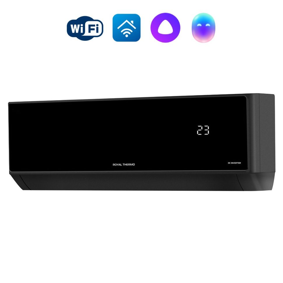 Royal Thermo RTBI-24HN8_V2/black BAROCCO DC инверторная сплит-система