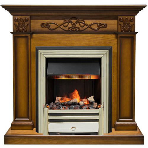 Портал Dimplex Verona под классический очаг дуб антик