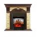 Каминокомплект Royal Flame Dublin - Темный дуб / Сланец с очагом Majestic FX M Black