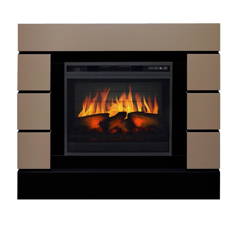 Каминокомплект Royal Flame Lindos - Beige Grey с очагом Vision 23 EF LED 3D FX