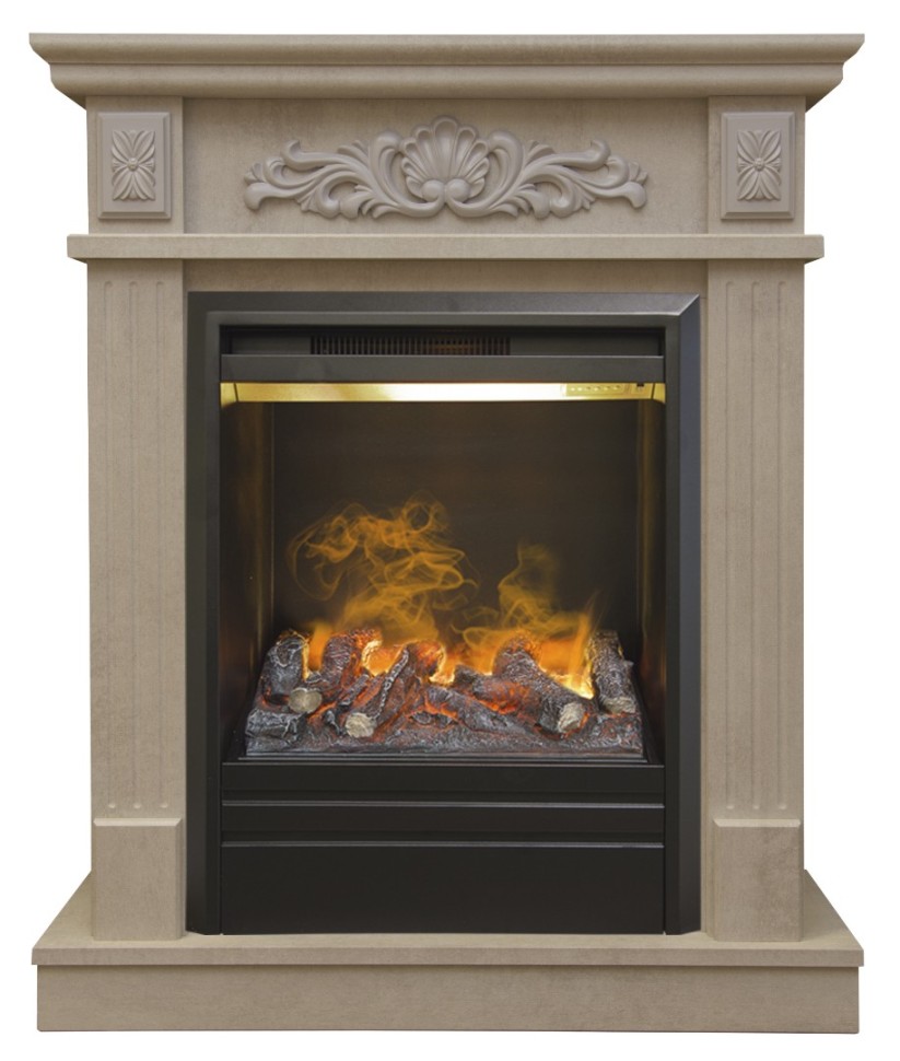 Камин Adelaida WT с Olympic 3D