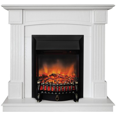 Камин электрический RealFlame Andrea WT с Fobos Lux S BL