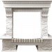 Портал электрокамина Royal Flame Pierre Luxe Dioramic 25 FX сланец белый/белый