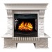 Портал электрокамина Royal Flame Pierre Luxe Dioramic 25 FX сланец белый/белый