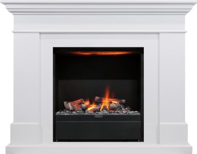 Каминокомплект Dimplex California - Белый с очагом Albany
