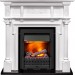 Каминокомплект Dimplex Oxford - Белый с очагом Danville Black FB2
