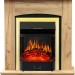 Каминокомплект Royal Flame Barcelona (разборный) - Дуб золотой с очагом Majestic FX Brass