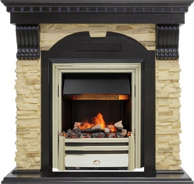 Каминокомплект Dimplex Dublin - Венге / Сланец с очагом Cavendish