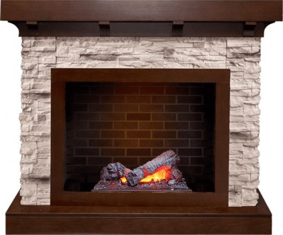 Каминокомплект Dimplex Chalet - Темный дуб/Сланец с очагом Cassette 400 NH