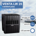 Очиститель-увлажнитель воздуха Venta LW25 комфорт черный